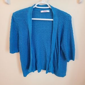 🌟Blue Knit Cardigan from Tanjay Small Petite